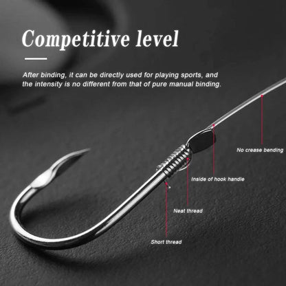 Automatic Fishing Hook Tying Machine