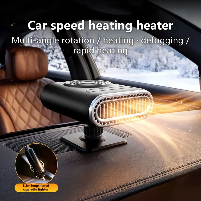 Calefactor y ventilador descongelador portátil para coche ThinkPlus 12V