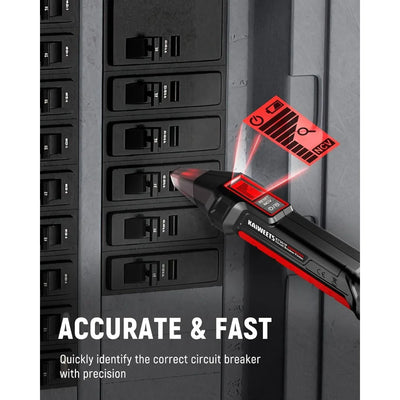 Circuit Breaker Finder & GFCI Outlet Tester with LCD Display