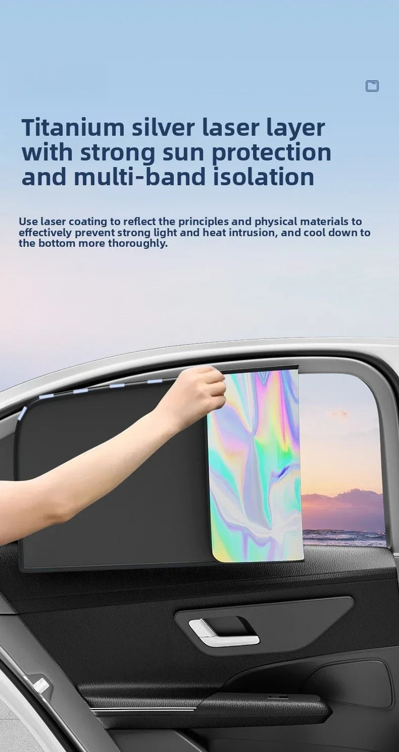 Magnetic Car Window Sunshade Cover