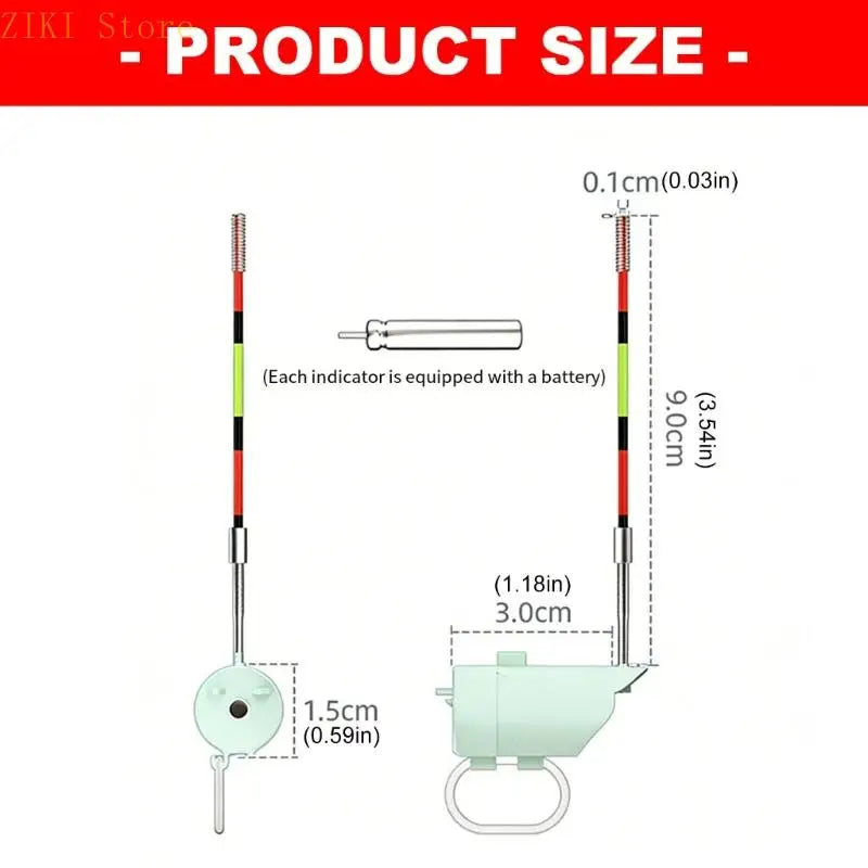 LED Fishing Bite Alarm with Sound