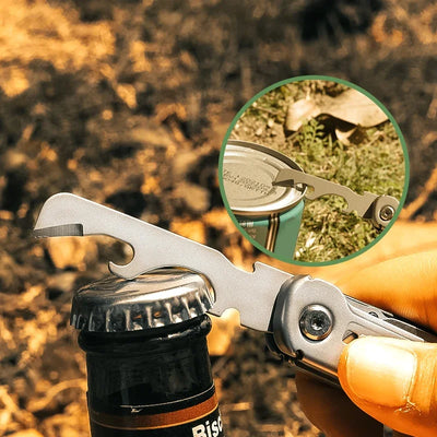 9 In 1 Mini Multitool Folding Knife