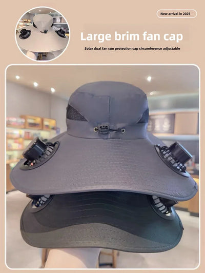 Solar Cooling Sun Hat