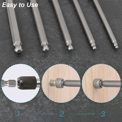 Ball End Hex Bit Set