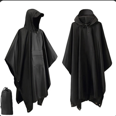 3-in-1 Military Rain Poncho Shelter