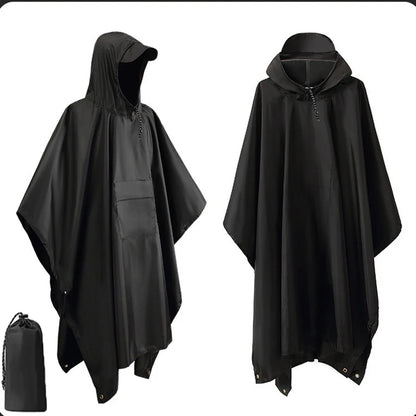 3-in-1 Military Rain Poncho Shelter