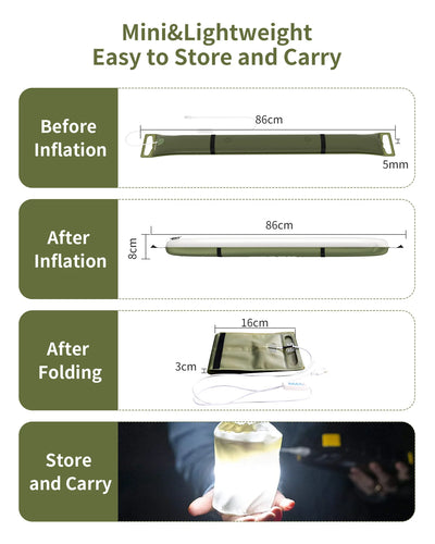 Solar LED Tube Camping Light