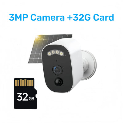 5MP Solar WiFi Outdoor Security Camera
