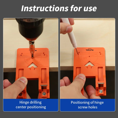 Cabinet Hinge Installation Locator