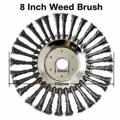 6/8/10 Inch Steel Wire Weed Trimmer Head
