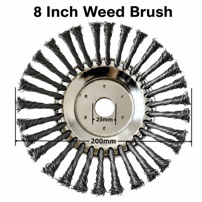 6/8/10 Inch Steel Wire Weed Trimmer Head