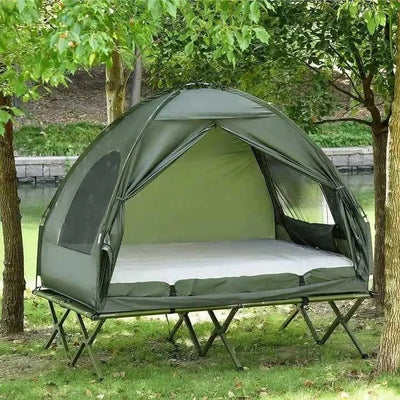 Ultra-Light Hiking Tent & Camping Cot Combo