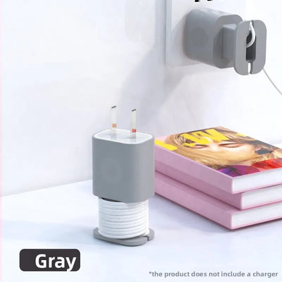 2-Pack Cable Winder & Charger Protective Storage Stand