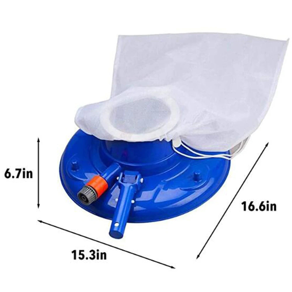 Pool Vacuum Suction Head with Mesh Filter Bag
