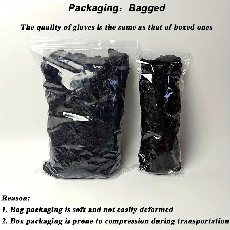 Black Nitrile Gloves