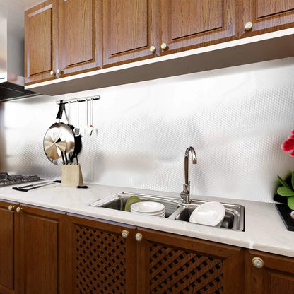Aluminum Kitchen Wallpaper