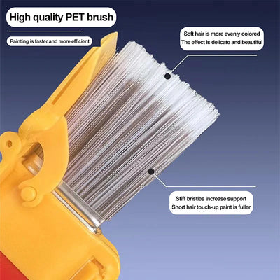 2-Piece Precision Paint Edging Brush Set