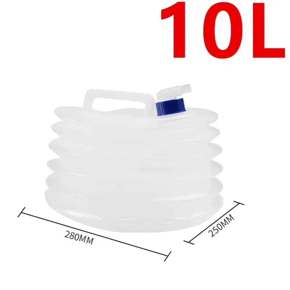 Folding Water Bucket with Faucet (T)