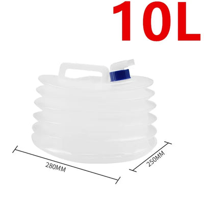 Folding Water Bucket with Faucet (T)