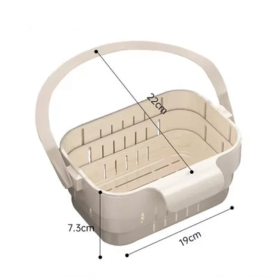 Foldable Sink Colander Basket