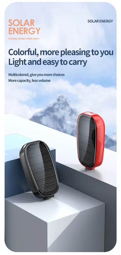 SolarKey Mini Power Bank 1200mAh
