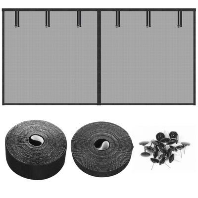 Magnetic Garage Screen Door for 2-Car Garage