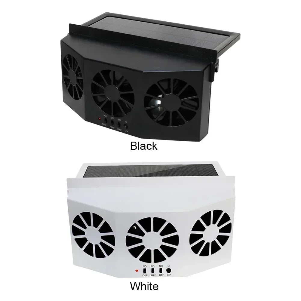 Triple Window Car Fan