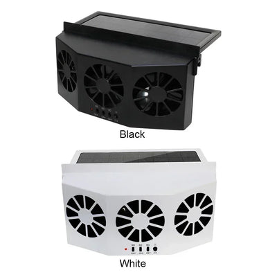 Triple Window Car Fan