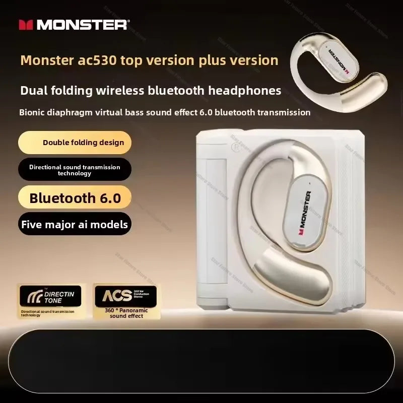 AI Translation Ear-Hook Wireless Earphones