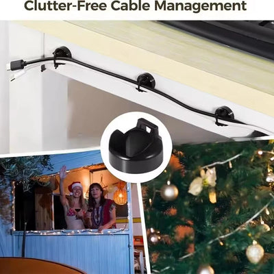 Magnetic Cable Tie Mounts with Strong Magnet