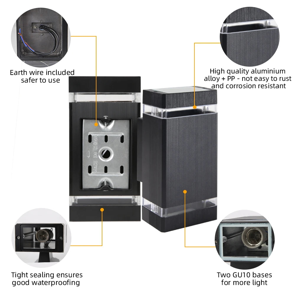 LED Outdoor Wall Lights E27