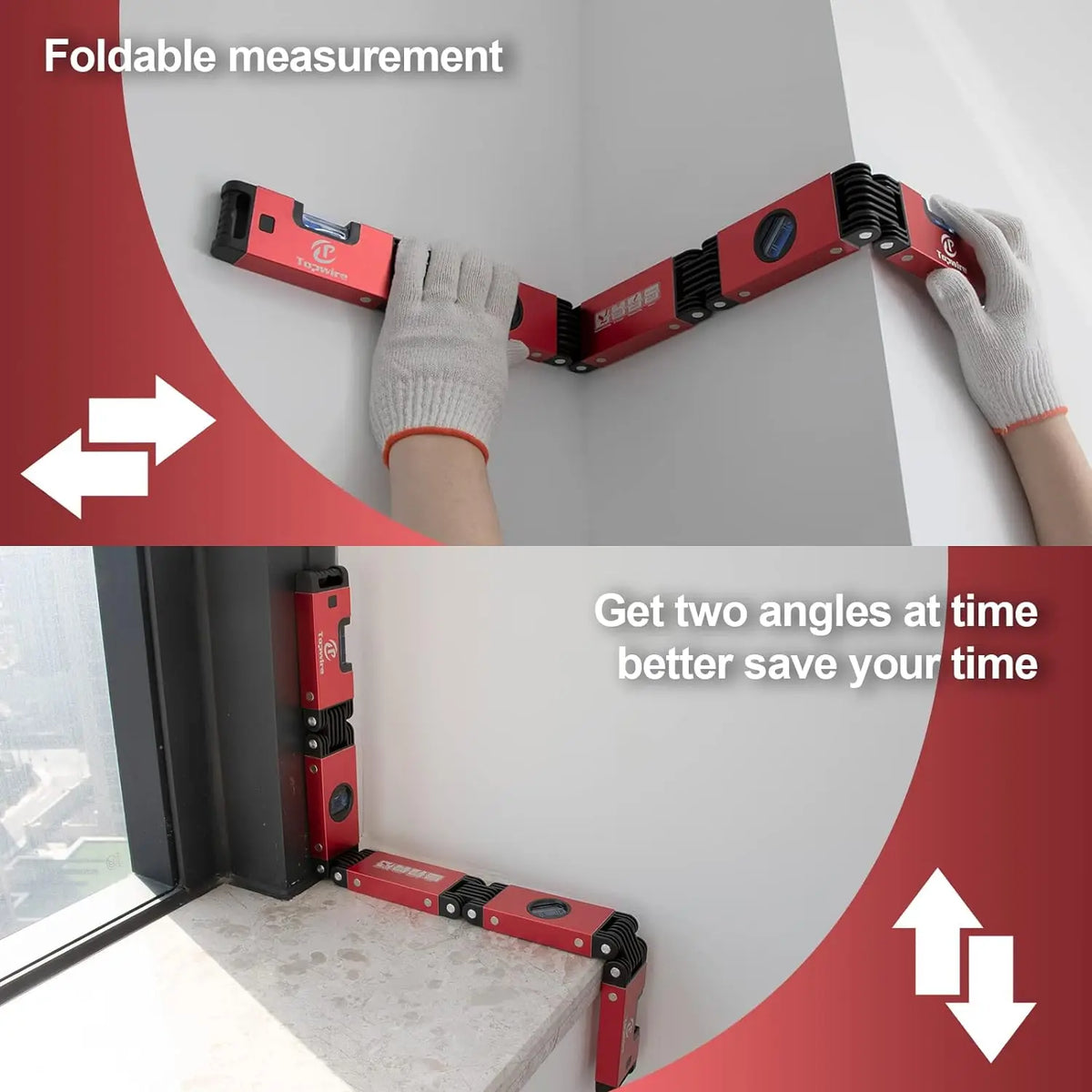 5-Section Magnetic Folding Level