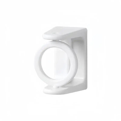360° Rotatable Self-Adhesive Curtain Rod Brackets (2 Pcs)