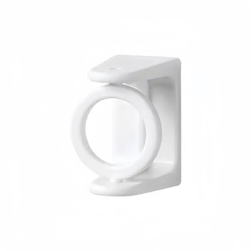 360° Rotatable Self-Adhesive Curtain Rod Brackets (2 Pcs)
