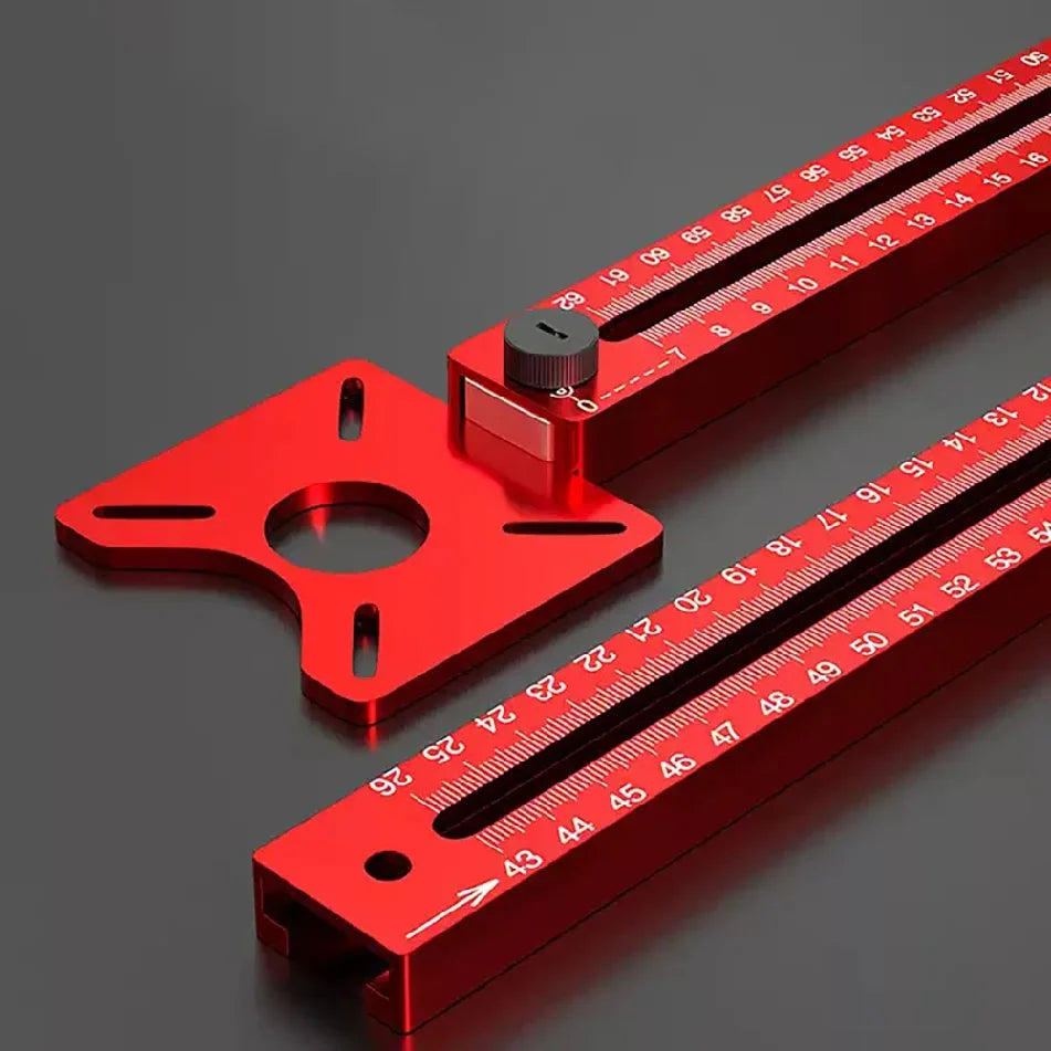 3-in-1 Router Milling Groove Bracket & Radius Circle Cutting Jig