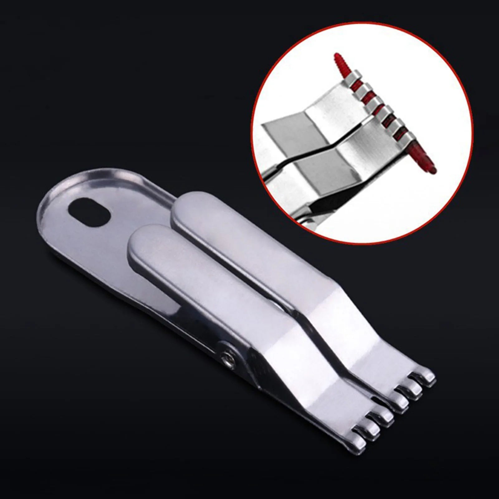 Stainless Steel Worm Bait Fishing Tool