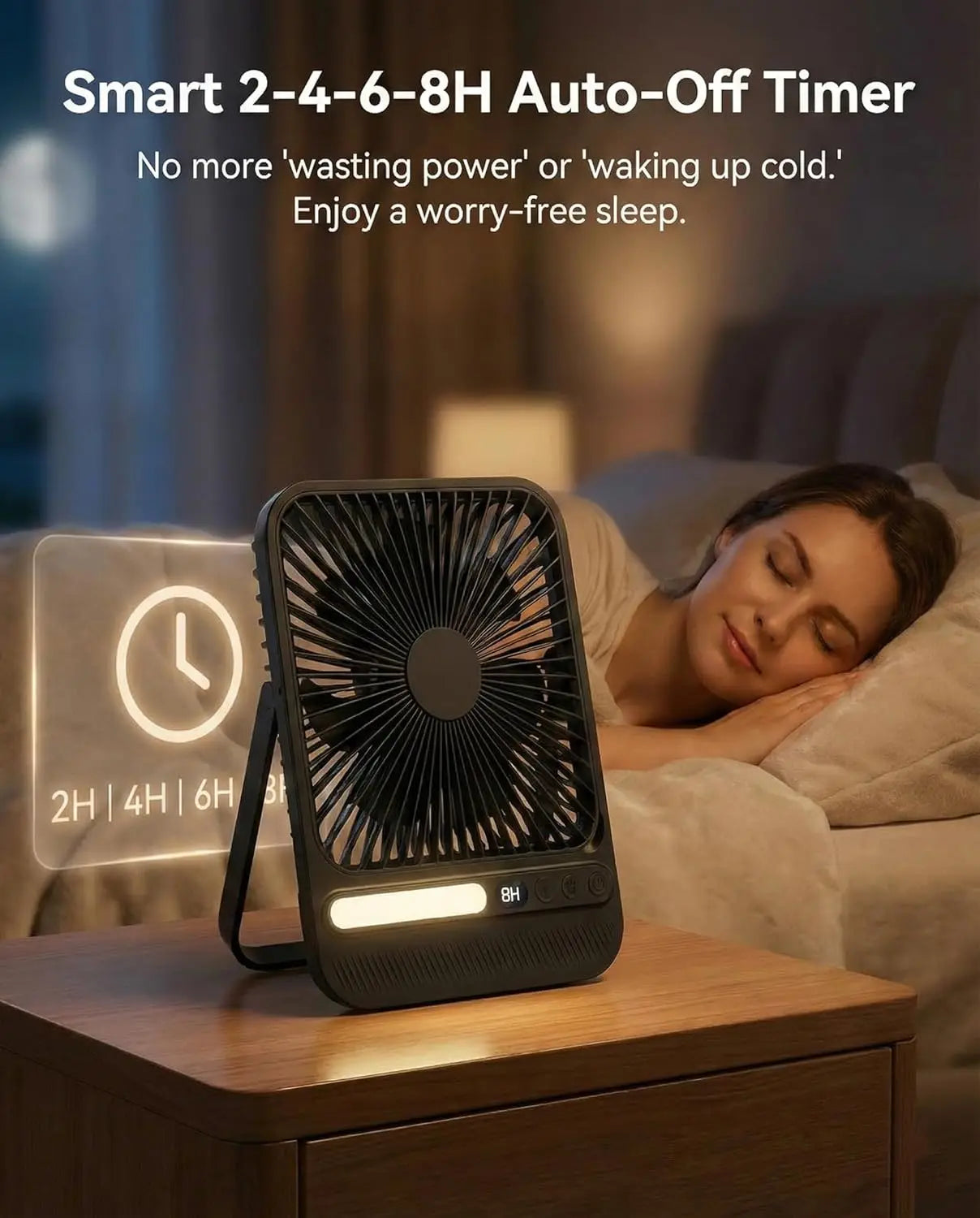 Ultra-Thin Portable Rechargeable Fan