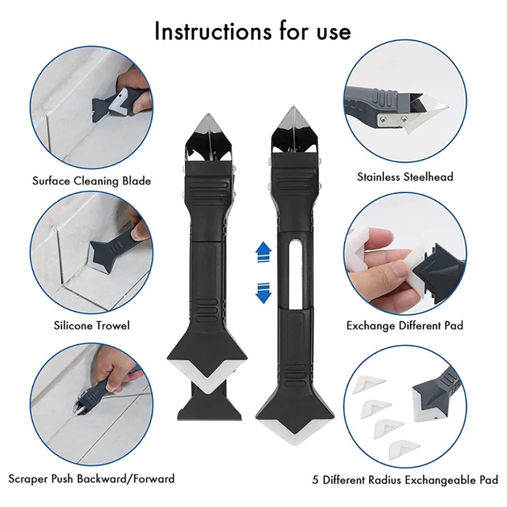 Silicone Sealant Scraper Tool Set
