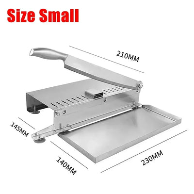 Manual Stainless Steel Bone & Meat Slicer