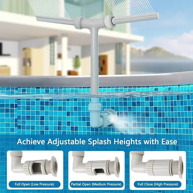 Pool Waterfall Fountain Sprinkler