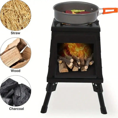 Portable Wood Burning Camping Stove