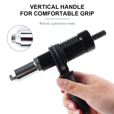 Quick Rivet Gun Drill Adapter