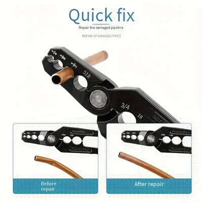 Manual Copper Tube Repair Pliers Set