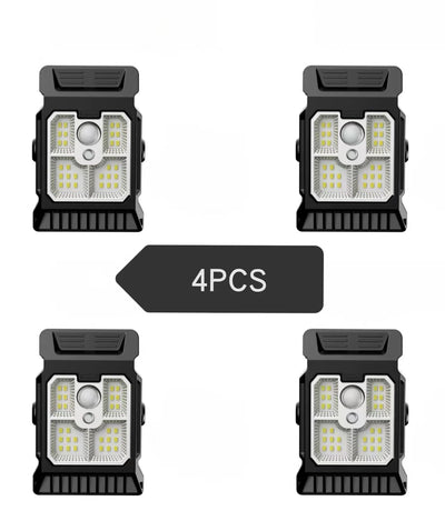 Solar Motion Sensor Clip-On Garden Light