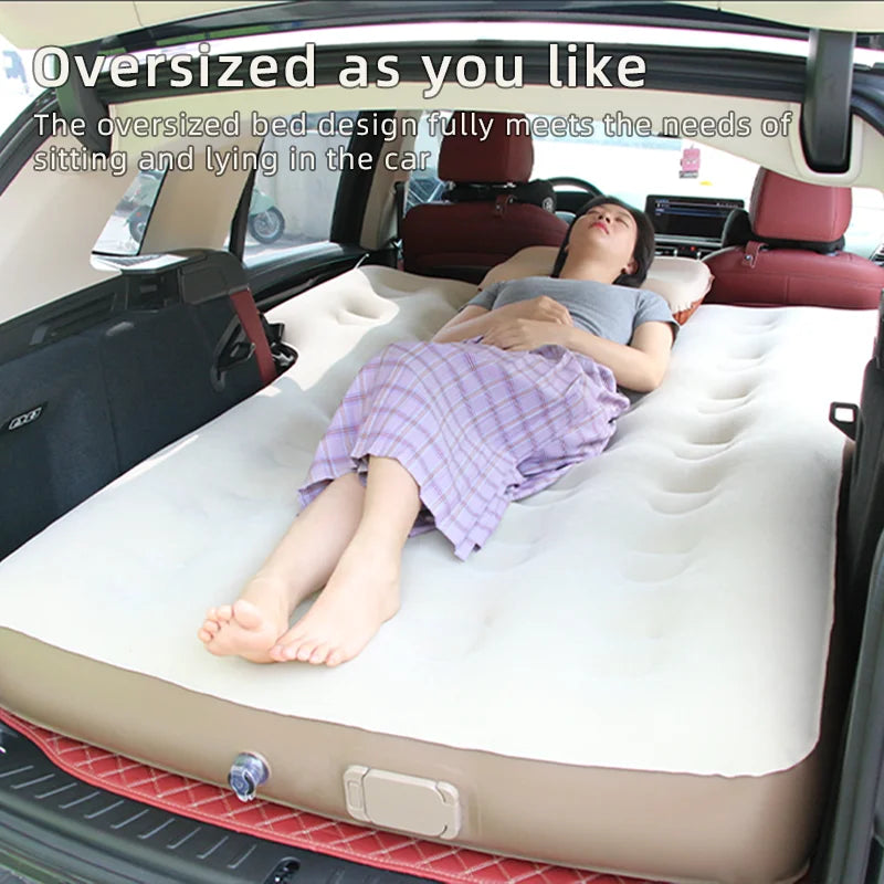 Automatic Inflatable Car Air Mattress Bed