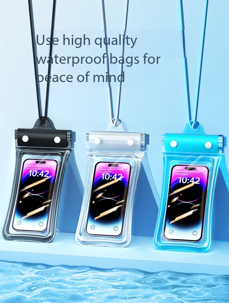 Universal Waterproof Phone Pouch with Lanyard