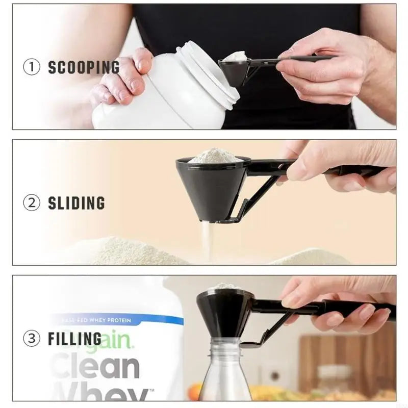 Bottle Funnel Scoop