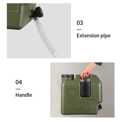 Portable Camping Water Bag 15/20L with Faucet