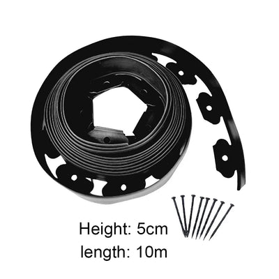 Garden Lawn Edging Border Kit with Spikes