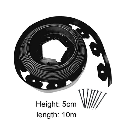 Garden Lawn Edging Border Kit with Spikes